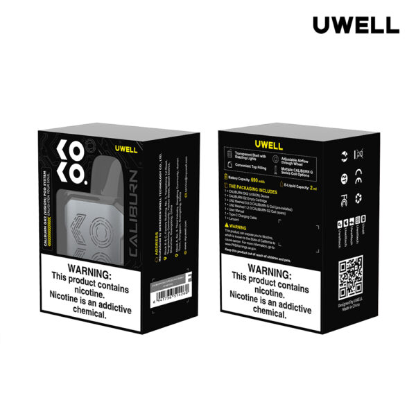 【UWELL】Caliburn-Gk2咖哩棒小煙主機